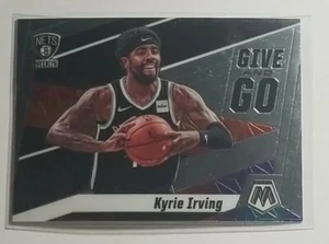 Inserto de mosaico Kyrie Irving 2019-20 Give and Go #1 Brooklyn Nets - Imagen 1 de 2