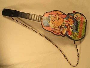 Guitarra Vintage CAPTAIN CANGURO 1968 MATTEL Plástico Music Maker Juguete [Z211] - Imagen 1 de 5