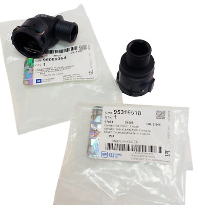 Original Opel GM inlet outlet connector for Mokka Mokka X 95316518 95089364 - Image 1 of 4