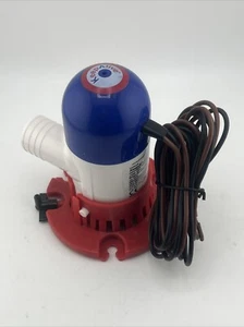 KeepAlive 12v 1100 GPH Baitwell Bait Aerator Pump Infuser 1 1/8” Fish Tank NEW - Picture 1 of 15