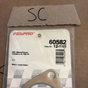 Exhaust Pipe Flange Gasket Fel-Pro 60582 AMC Nissan Datsun Renault 4cyl V6 83-94 - Picture 1 of 3
