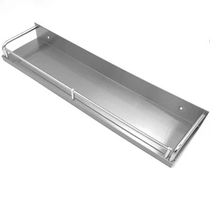Edelstahl Küchenregal Gewürzregal Wandregal Regal Edelstahlregal 50cm C - Bild 1 von 1