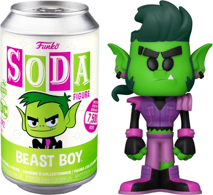 Teen Titans Go! - Beast Boy Night Begins to Shine Vinilo Sod-FUNKO LATA ABIERTA Foto 1 de 1
