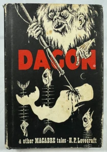 Dagon and Other Macabre Tales by H.P. Lovecraft - 1965 Arkham House, Vintage HC - Picture 1 of 7