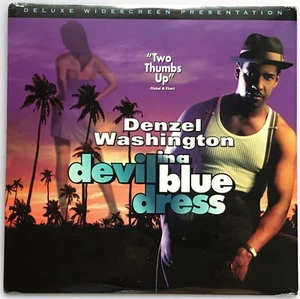 New Devil In A Blue Dress Laserdisc widescreen edition Factory sealed - Picture 1 of 2