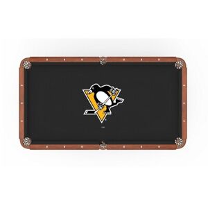 LNH - Table de billard des Penguins de Pittsburgh tissu logo de l'équipe de hockey