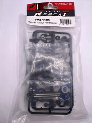 Team Redcat Machined Aluminum Rear Shock Set - TR SC10E #TMS-14RC NIP - Image 1 of 2