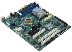 Cartes Mères Intel S3210SH D88308-301 LGA775 4xDDR2 Chipset : Intel 3210 2xPCI-X - Photo 1/3