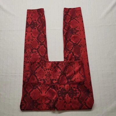 Leggings Lululemon Wunder tiro alto talla 4 piel de serpiente roja longitud completa Luon Foto 1 de 4