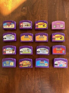 leapfrog leappad game lot of 16 Spider-Man Disney Shrek - Picture 1 of 3