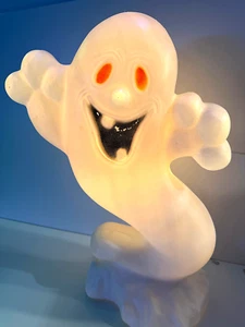 vtg 80s Empire Halloween Blow Mold 23" Ghost light NICE - Picture 1 of 10