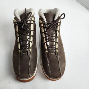 NEW IN BOX Size 9M Timberland Men’s Euro Dub Brown Nubuck Boots - Picture 1 of 14
