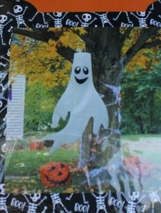 Calza a vento 47" tessuto da appendere ghoul Halloween autunno riutilizzabile decorazione cimitero - Foto 1 di 11