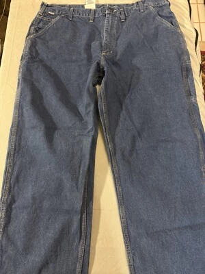 Carhartt Men’s Flame Resistant FR Carpenter Jeans Size 44/32 - Image 1 of 4