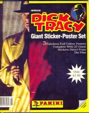 DICK TRACY Giant Sticker-Poster Set. Brand New. Free Post