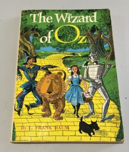 The Wizard of Oz Paperback By L. Frank Baum Vintage Book With Illustrations 1958 - Picture 1 of 7