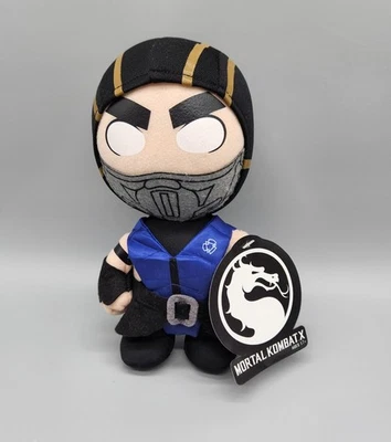 Mortal Kombat X Sub-Zero плюшевая Mezco Toyz 8» новый с ярлыками синий мягкая игрушка кукла - Изображение 1 из 4
