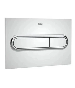 Botón de descarga placa empotrada acabado cromado genuino Roca PL1 A8900950W1 (250x160 mm) - Imagen 1 de 3