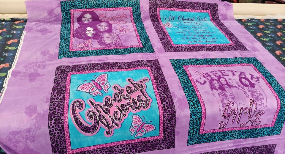 Tecido painel travesseiro feminino chita 3 jardas - Imagem 1 de 4