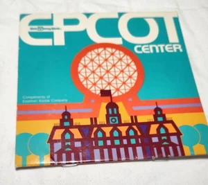 1982 DISNEY'S EPCOT CENTER World Showcase PARK TRAVEL GUIDE KODAK Sponsored - Picture 1 of 6