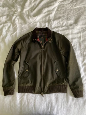 (Pls Leia a descrição) Jaqueta de cera Barbour x Baracuta Porton (tamanho azeitona pequeno) - Imagem 1 de 4