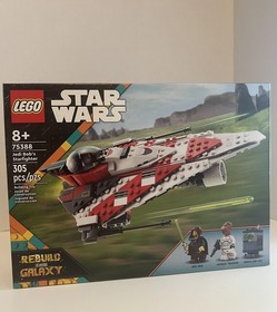LEGO Star Wars Jedi Bob's Starfighter 75388 Building Set Jedi Bob 305 Pieces