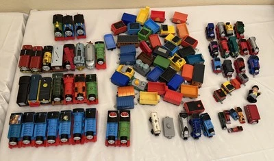Thomas And Friends Trackmaster Lot Of 99 Pieces, Trains Mixed HUGE Lot Motorized - Image 1 of 4