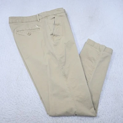 Eddie Bauer Legendwash Boyfriend Slim Stretch Chino Flat Beige Womens 14 x 30 - Image 1 of 4