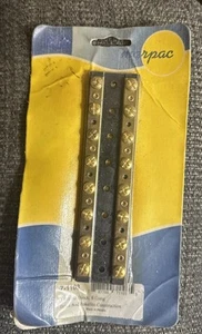 Marpac 7-1103 Terminal Block 8 Gang Brass & Bakelite Construction New - Picture 1 of 1