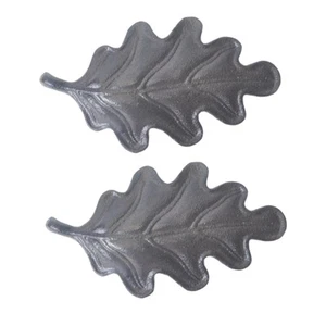 2x Door Stoppers Doorstop Wedge No Drill Holder Keep Open/Closed Leaf Shaped - Picture 1 of 7