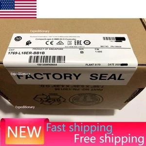 Nuevo controlador DI/O CompactLogix 0,5 MB AB 1769-L18ER-BB1B/B sellado de fábrica - Imagen 1 de 4