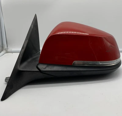 Espelho de porta elétrica 2013-2018 BMW 328i visão lateral do motorista vermelho fabricante de equipamento original C01B29002 - Imagem 1 de 4