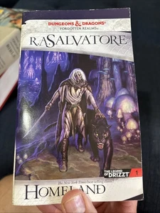 RA Salvatore Homeland Legend of Drizzt 1 Dungeons Dragons Forgotten Realms - Picture 1 of 3