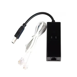 Fax Modem, USB2.0 56K External Modem Driver,Plug and Play USB Modem2769 - Picture 1 of 19