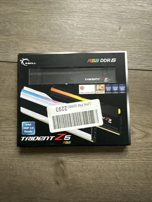 Memoria DIMM DDR5-6400 G.Skill TRIDENT 64 GB (2 x 32 GB) F5-6400J3239G32GX2-TZ5RK Foto 1 de 2