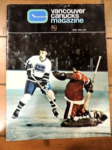 VANCOUVER CANUCKS PROGRAM 12/14/71 vs DETROIT REDWINGS - Picture 1 of 1