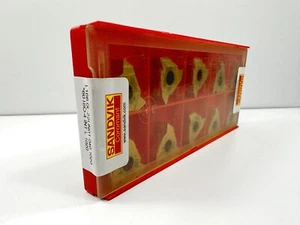 SANDVIK L166.0L-22UN01-040 *60 ISO-4 INT L New Carbide Inserts Grade 1020 10pcs - Picture 1 of 2