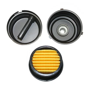 Filtro de admisión de aire compresor Rep 1/2" MPT cartucho de papel silenciador de metal - SA142 - Imagen 1 de 6