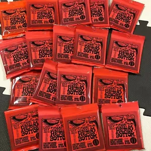 NUEVO PAQUETE DE 18 CUERDAS DE GUITARRA ELÉCTRICA ERNIE BALL TOP DELGADO FONDO PESADO 2215 - Imagen 1 de 3