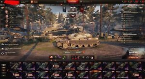 World of tanks account T95/FV4201 Chieftain/Object907/T22med and more! Must see!