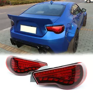 Luces traseras LED Valenti señal secuencial roja USDM para Toyota 86 BRZ FRS 13-21 - Imagen 1 de 8