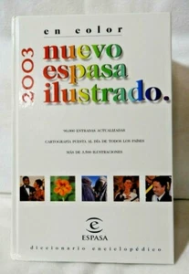 (2003 NUEVO ESPASA ILUSTRADO EN COLOR ) DICCIONARIO ENCICLOPEDICO..EX!!! - Picture 1 of 4
