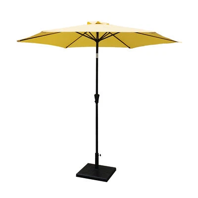 8.8 feet Outdoor Alum"um Patio Umbrella,Patio Umbrella,Market Umbrella w/42 Poun - Image 1 of 4