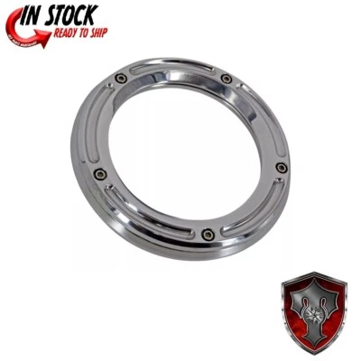 TRASK PERFORMANCE Assault Derby Cover - Chrome 1107-0684 - Image 1 of 3