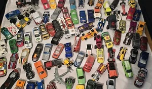 Vintage - Now Hot Wheels Matchbox Unbranded Mixed Lot Diecast Cars, Trucks, 90+ - Picture 1 of 10