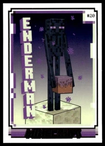 2024 Panini MINECRAFT Scheda Base #20 Enderman - Foto 1 di 2
