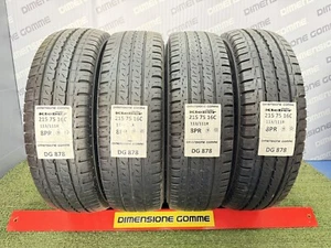 4 GOMME KLEBER 215 75 16C 113/111R 8PR TL ESTIVE USATE mm 4.6-8.8 60/95% DOT3815 - Foto 1 di 14