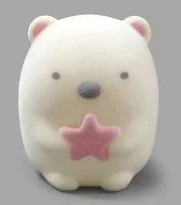 Sumikko Gurashi Shirokuma Stern beflocktes Maskottchen - entzückender Eisbär Anhänger - Bild 1 von 1
