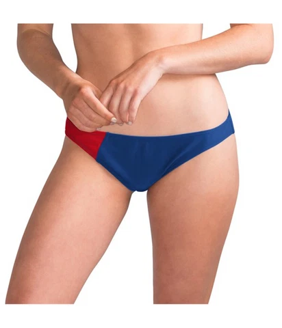 G-III Sports Womens Philadelphia 76ers Bikini Swim Bottom, Blue, XX-Large Cover