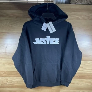 Justin Bieber Justice World Tour 2022 Negro Blanco Cruz Spellout Sudadera con Capucha Adulto XS - Imagen 1 de 12
